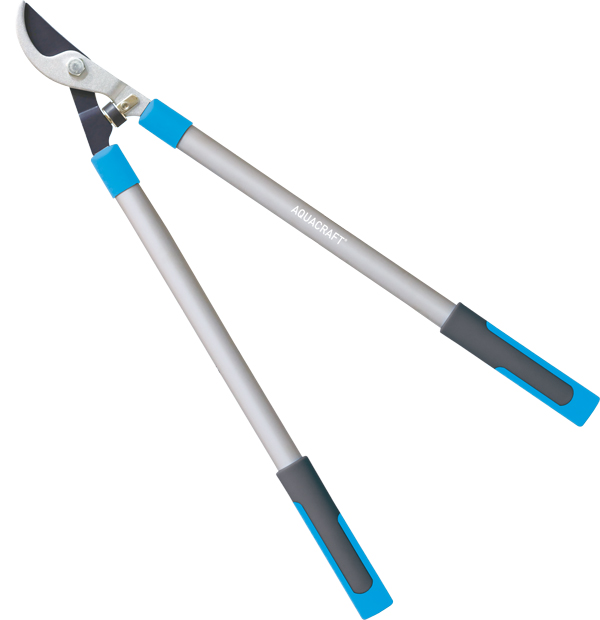 Professional garden pruner with non-stick blades and ergonomic grips