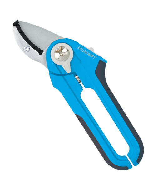 Adjustable anvil pruning shears for dry wood cutting