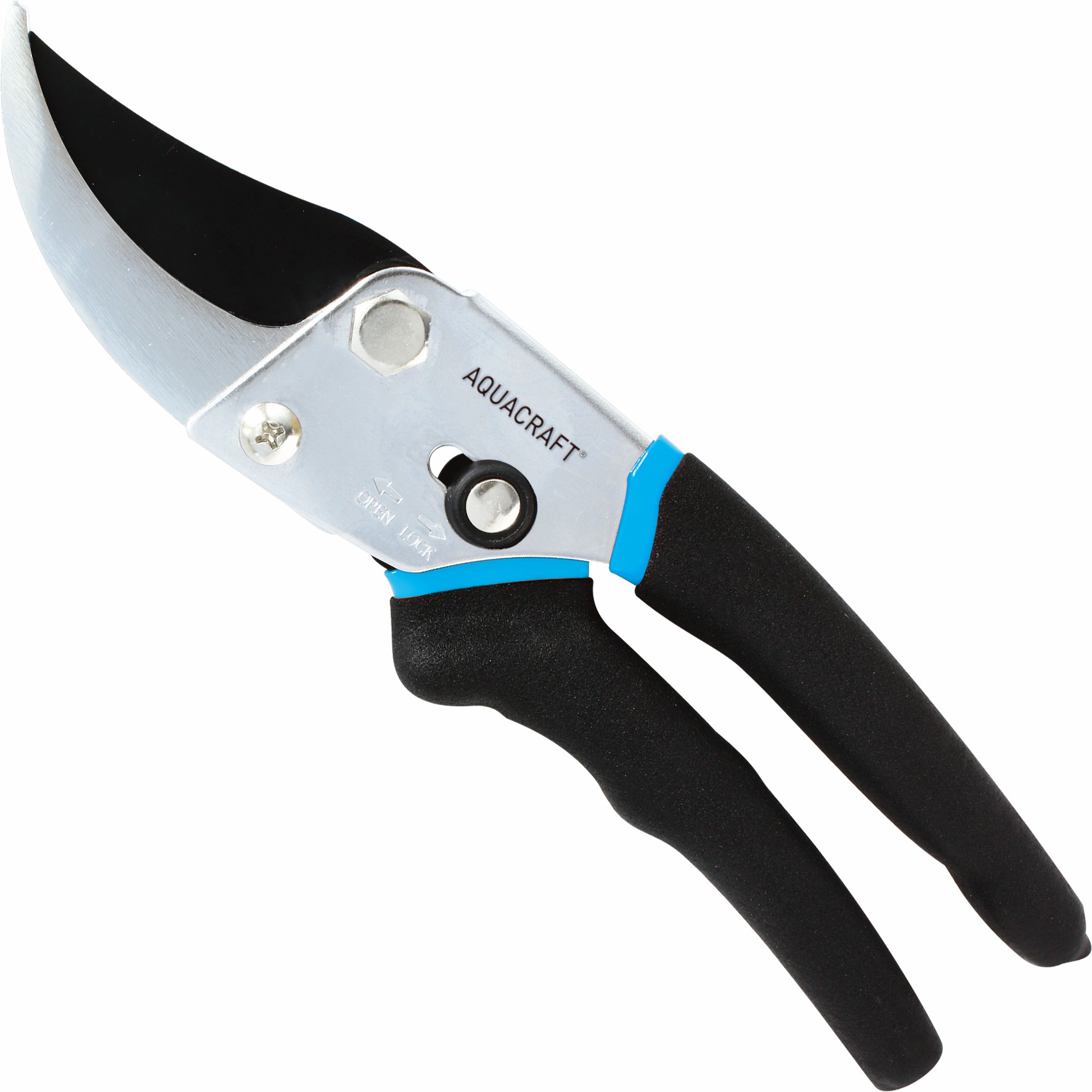 Professional pruning shears with metal handles and SK5 blade