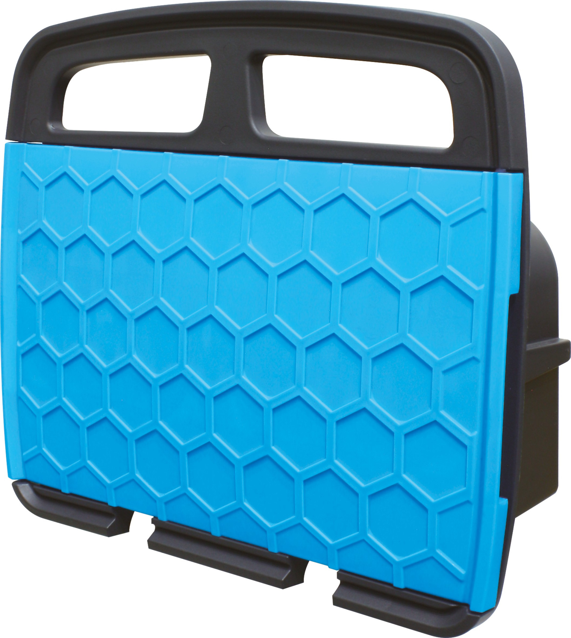 Wall-mounted garden hose reel with 30m capacity