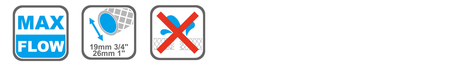 Durable garden hose fitting made of high-quality plastic