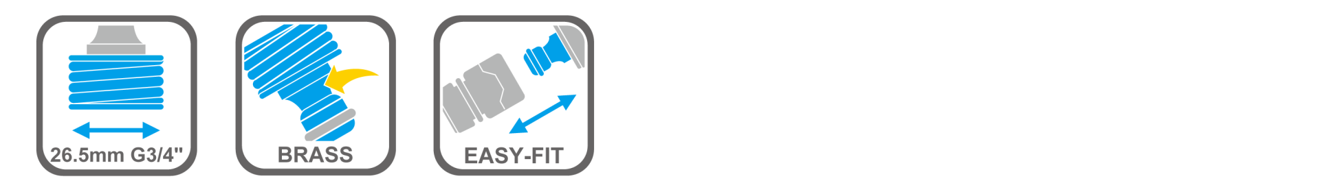 Durable metal hose adapter for irrigation systems