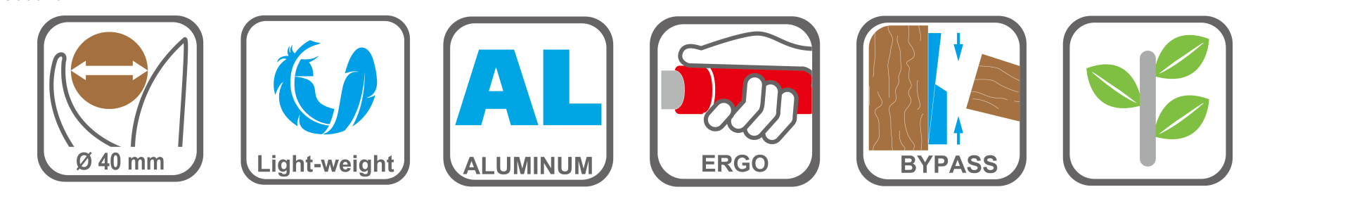 Professional pruning shears with replaceable blades