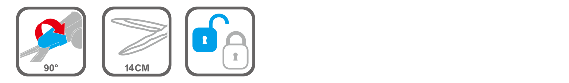 Metal garden pruner with multi-angle cutting head